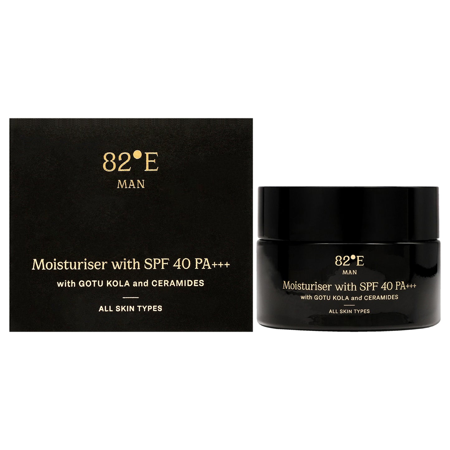 Moisturiser With SPF 40 PA Plus by 82East By Deepika Padukone for Men - 1.7 oz Moisturizer