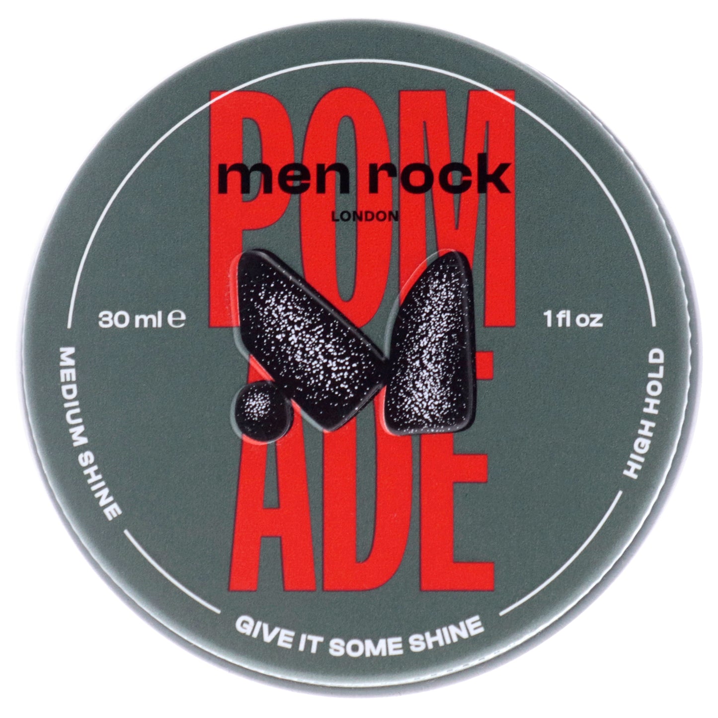 Pomade - High Hold-Medium Shine by Men Rock for Men - 3 oz Pomade