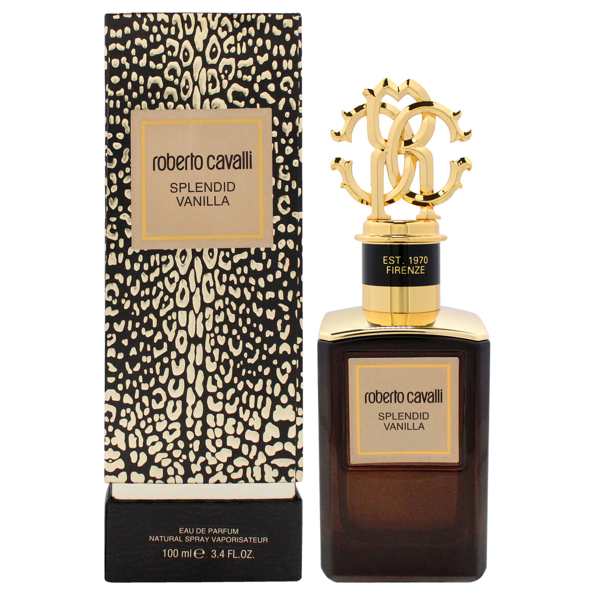Gold Collection - Splendid Vanilla by Roberto Cavalli for Unisex - 3.4 oz EDP Spray