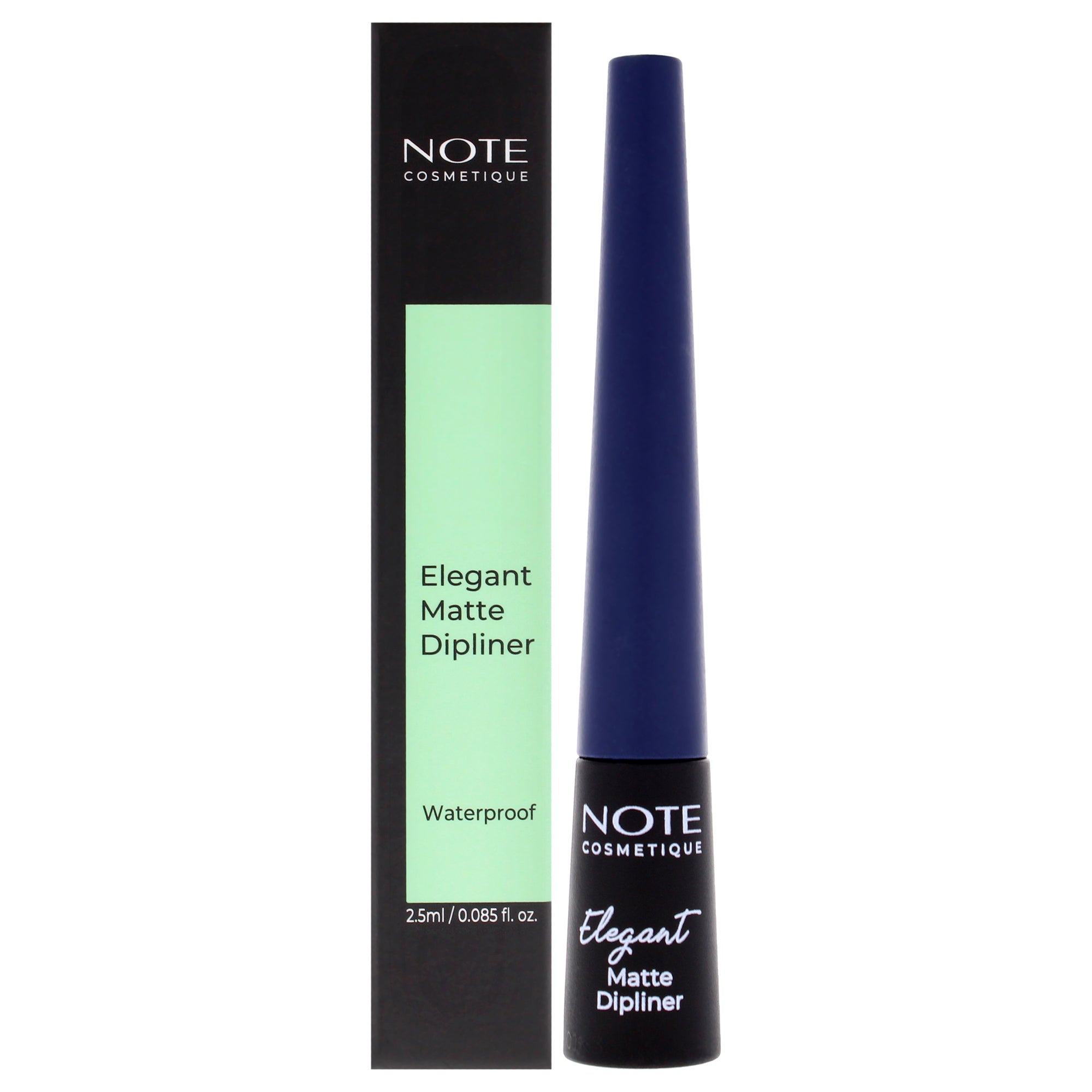 Elegant Matte Dipliner - 03 Navy Blue by Note Cosmetique for Women - 0.08 oz Eyeliner