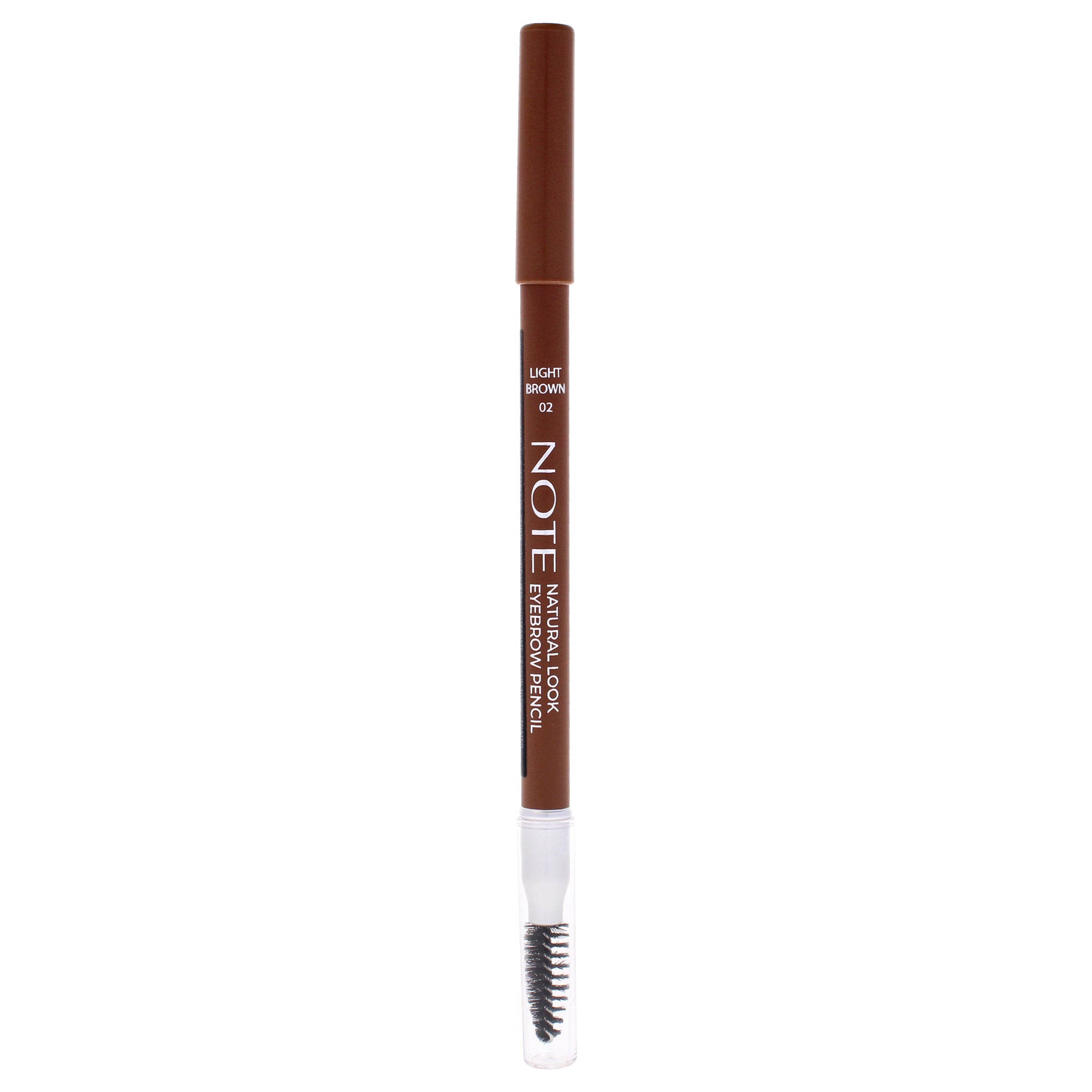 Natural Look Eyebrow Pencil - 02 Light Brown by Note Cosmetique for Women - 0.038 oz Eyebrow Pencil