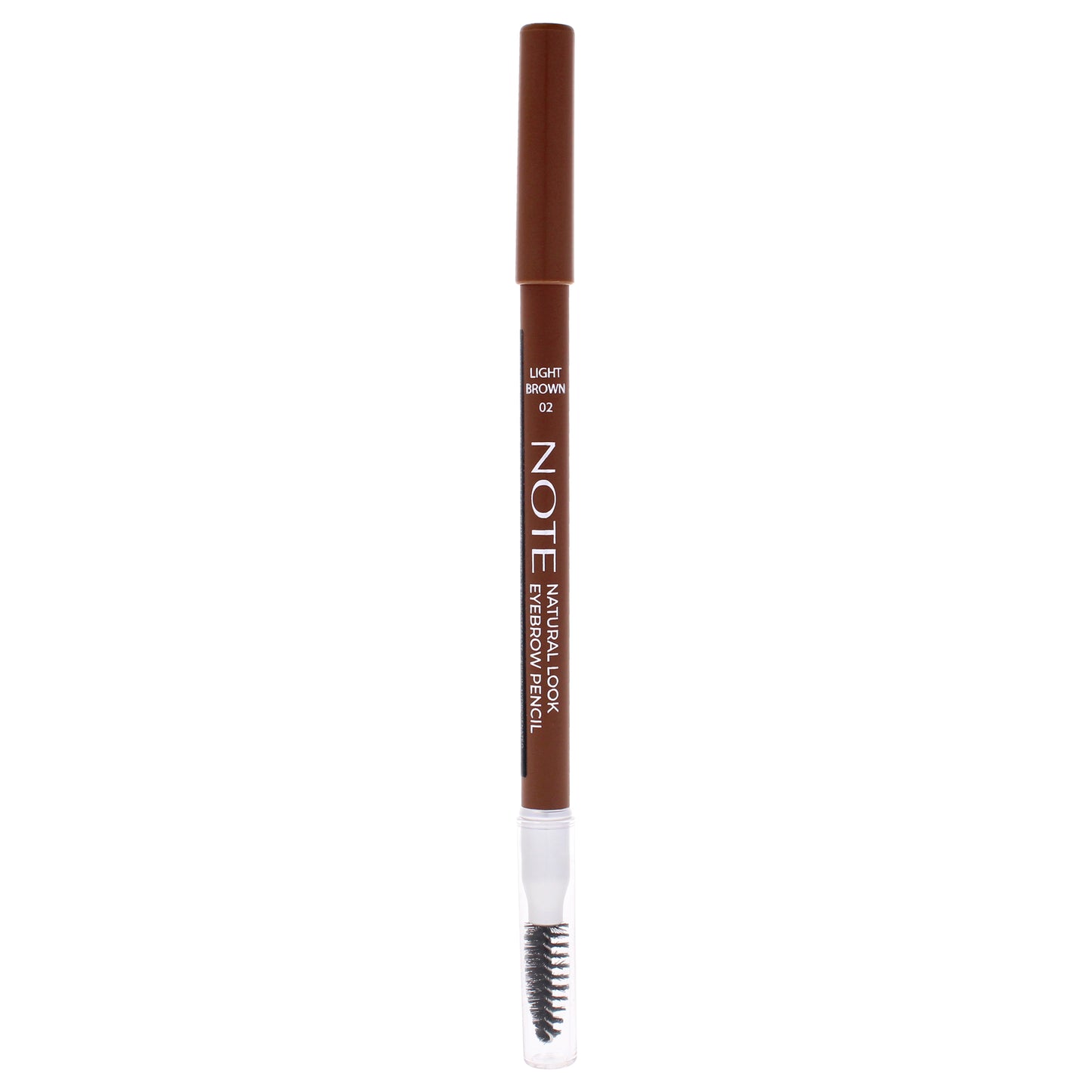 Natural Look Eyebrow Pencil - 02 Light Brown by Note Cosmetique for Women - 0.038 oz Eyebrow Pencil