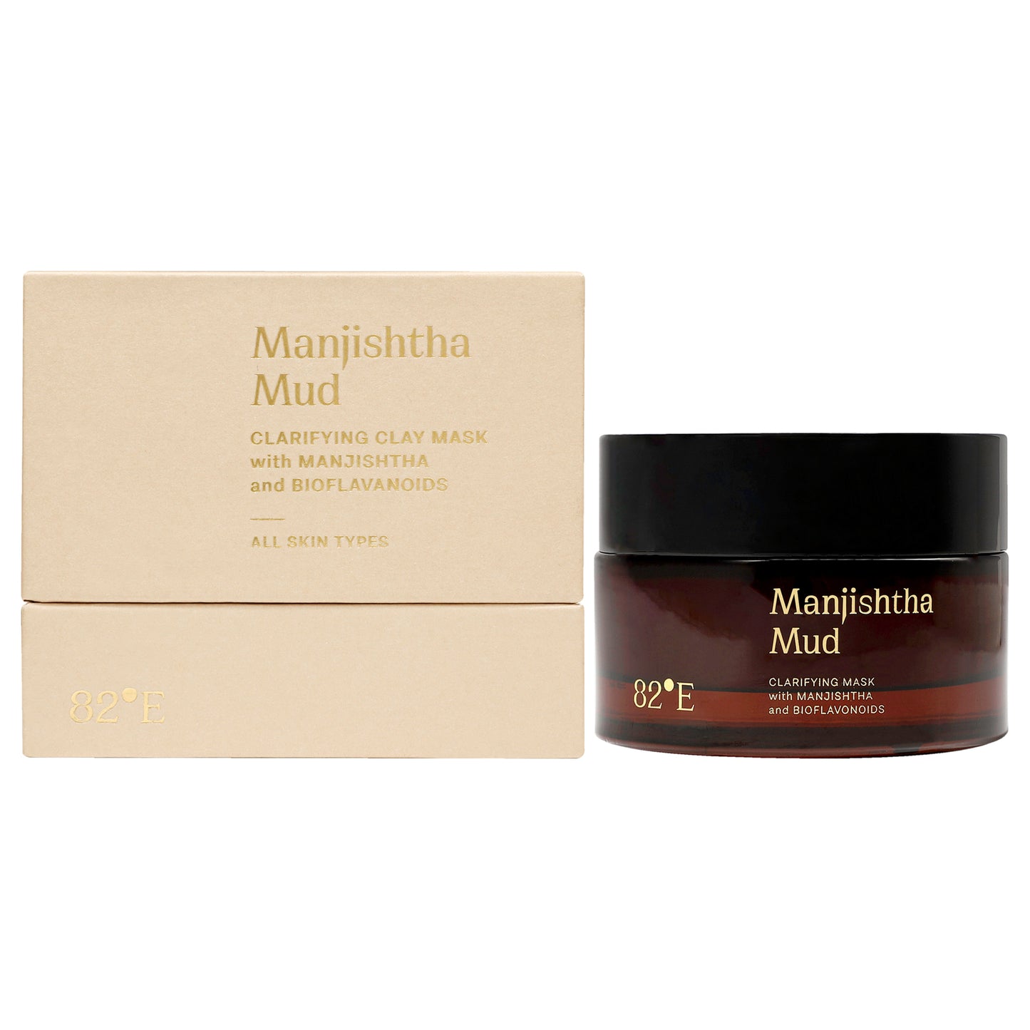 Manjishtha Mud Clarifying Mask by 82East By Deepika Padukone for Women - 1.7 oz Mask