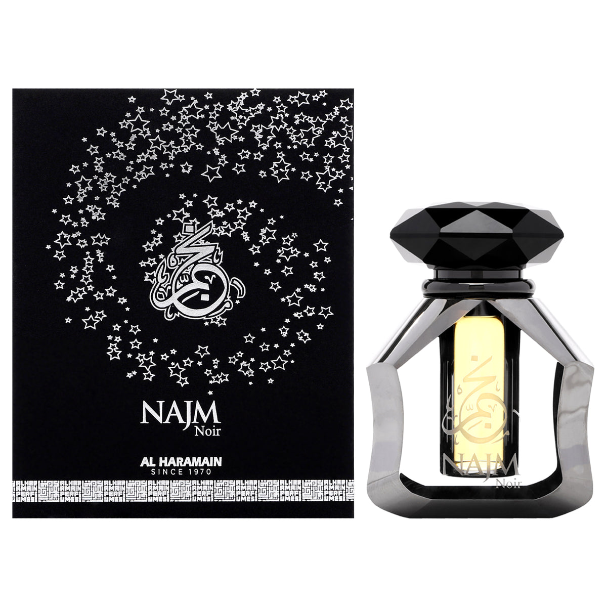Najm - Noir by Al Haramain for Unisex - 0.6 oz Concentrated Perfume Oil