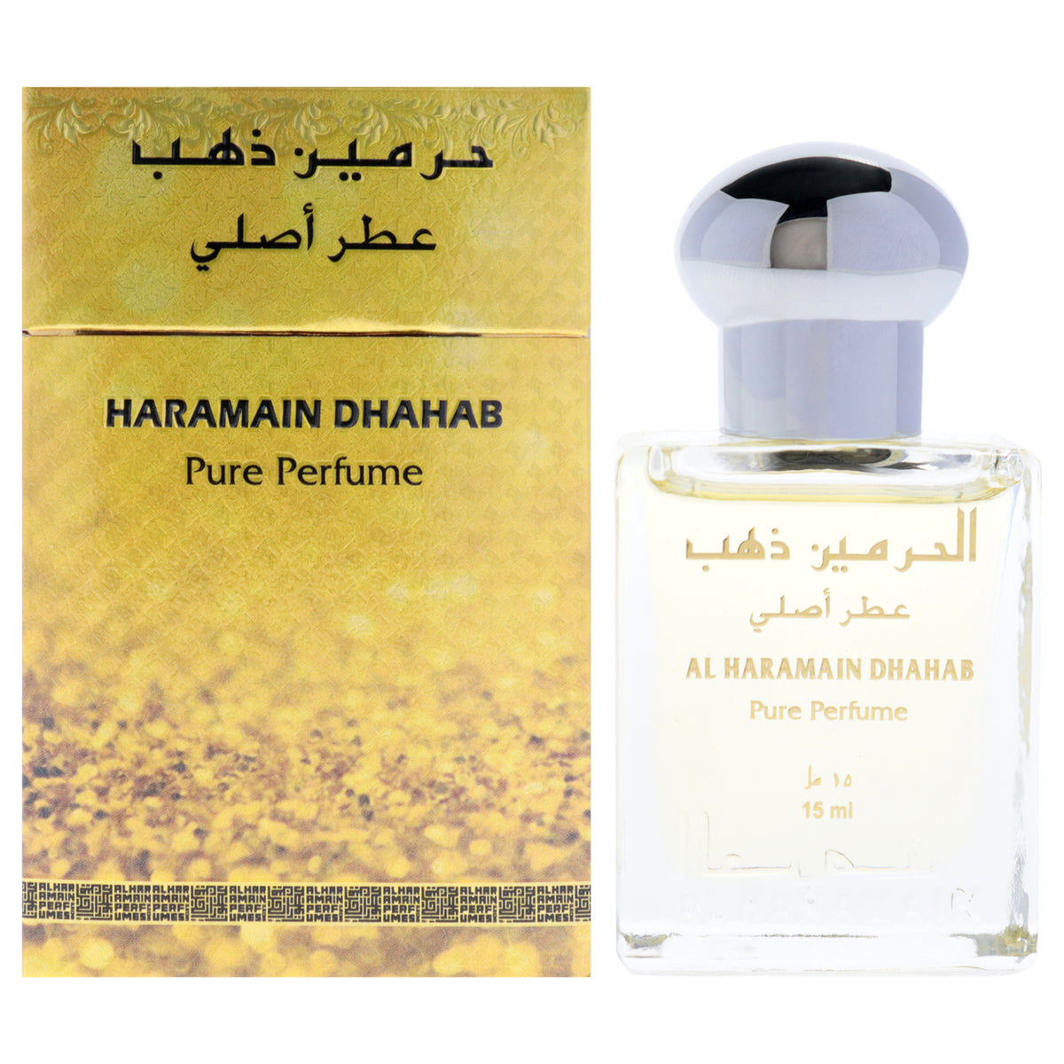 Dhahab by Al Haramain for Unisex - 0.5 oz Parfum Oil Rollerball
