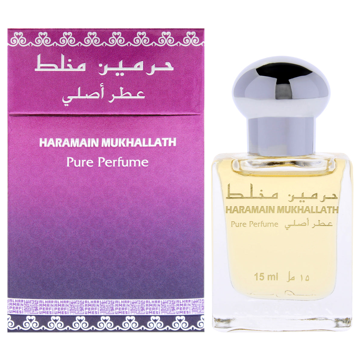 Mukhallath by Al Haramain for Unisex - 0.5 oz Perfum Oil Rollerball