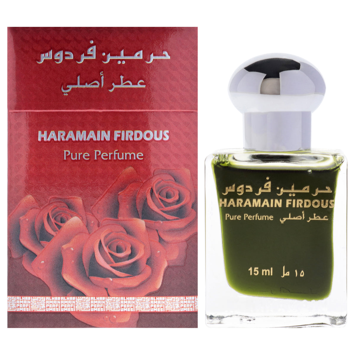 Firdous by Al Haramain for Unisex - 0.5 oz Parfum Oil Rollerball