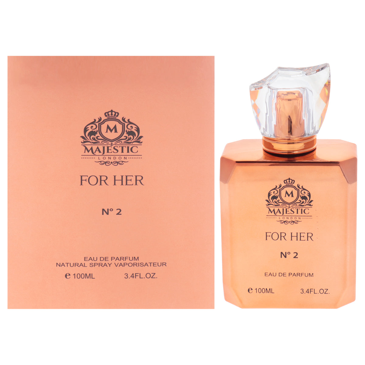 Majestic For Her No2 by Fine Perfumery for Women - 3.4 oz EDP Spray