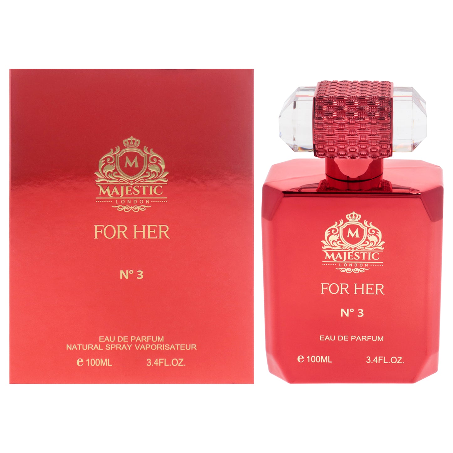Majestic For Her No3 3.4 oz EDP Spray