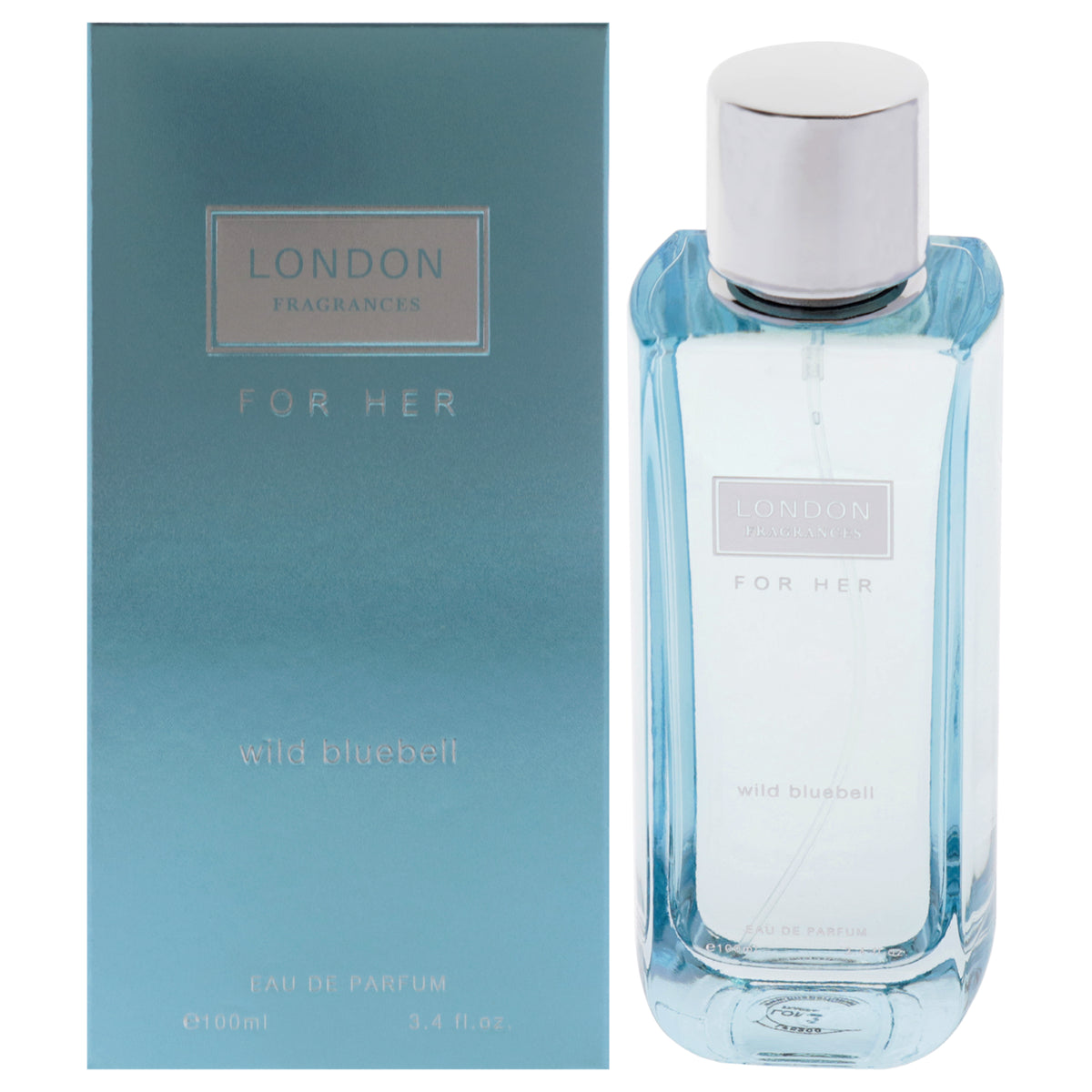 London Fragrances - Wild Bluebell by Fine Perfumery for Women - 3.4 oz EDP Spray