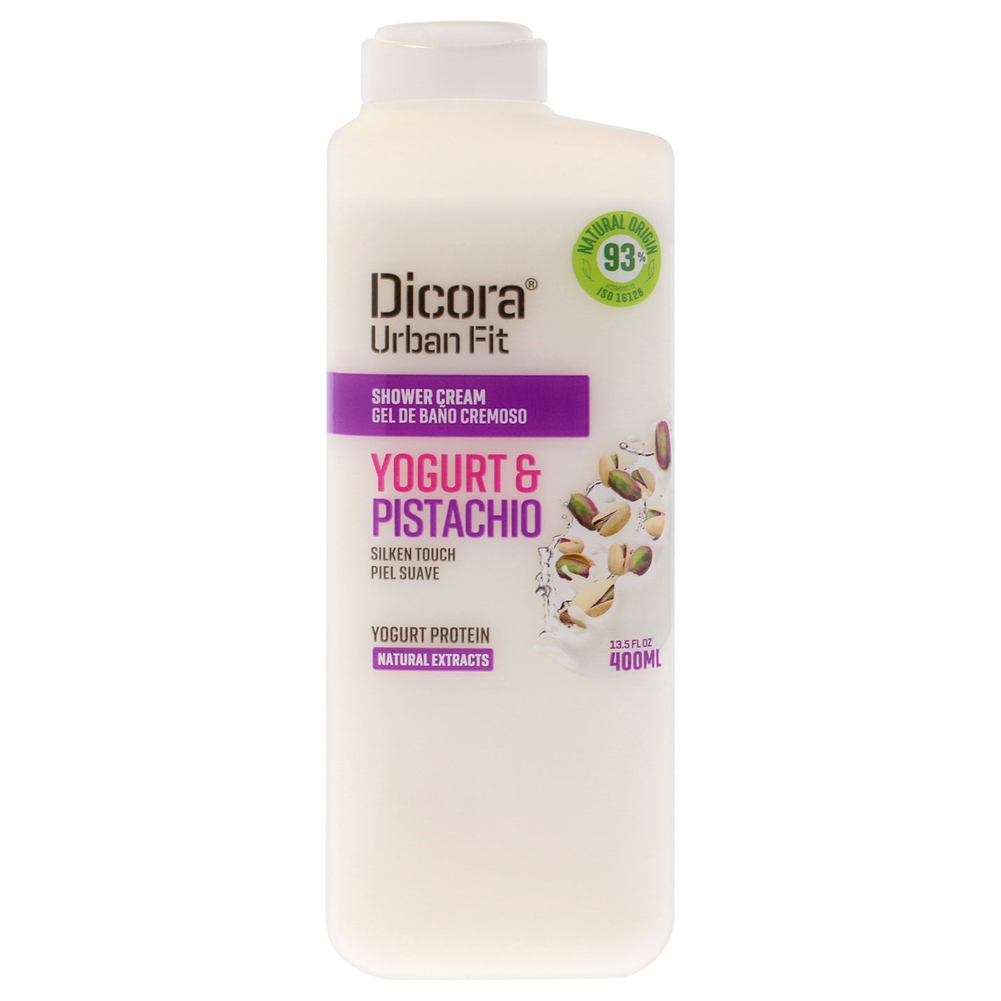 Shower Cream - Yogurt and Pistachio by Dicora Urban Fit for Unisex - 13.5 oz Shower Cream