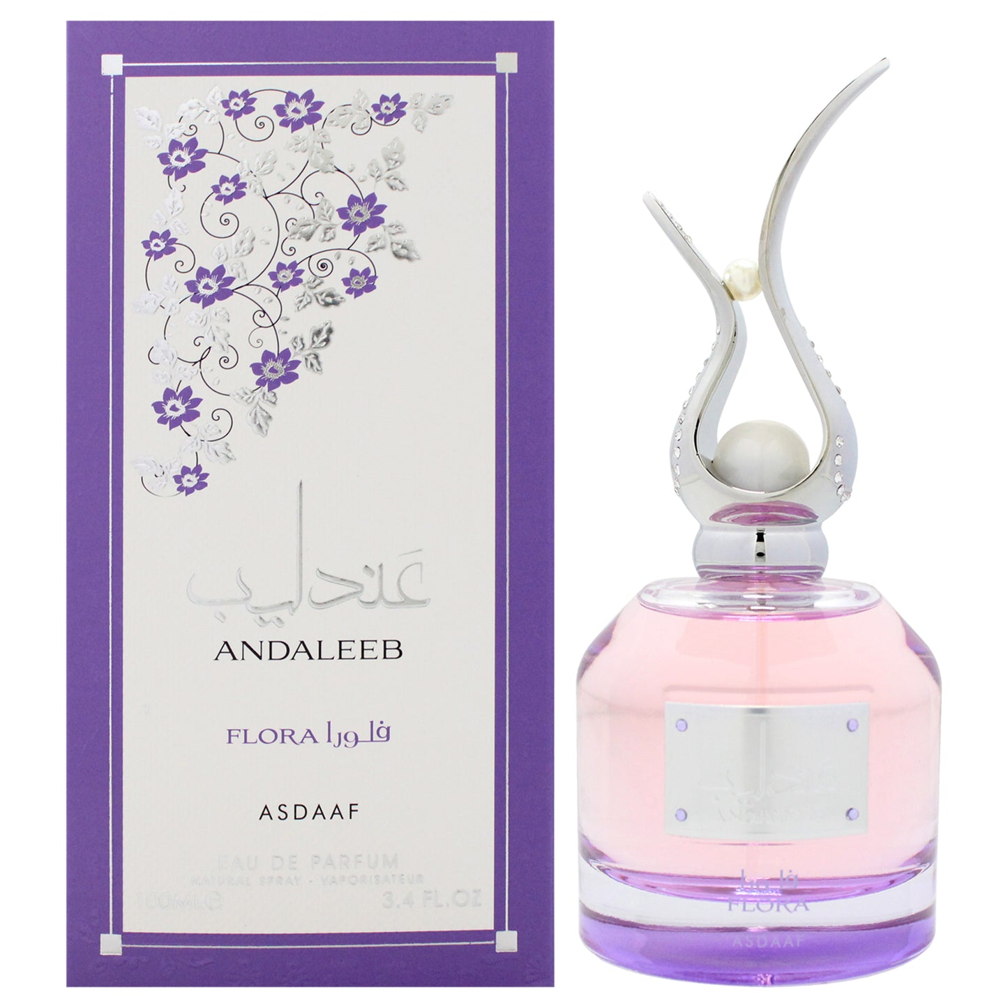 Asdaaf Andaleeb Flora by Lattafa for Women - 3.4 oz EDP Spray