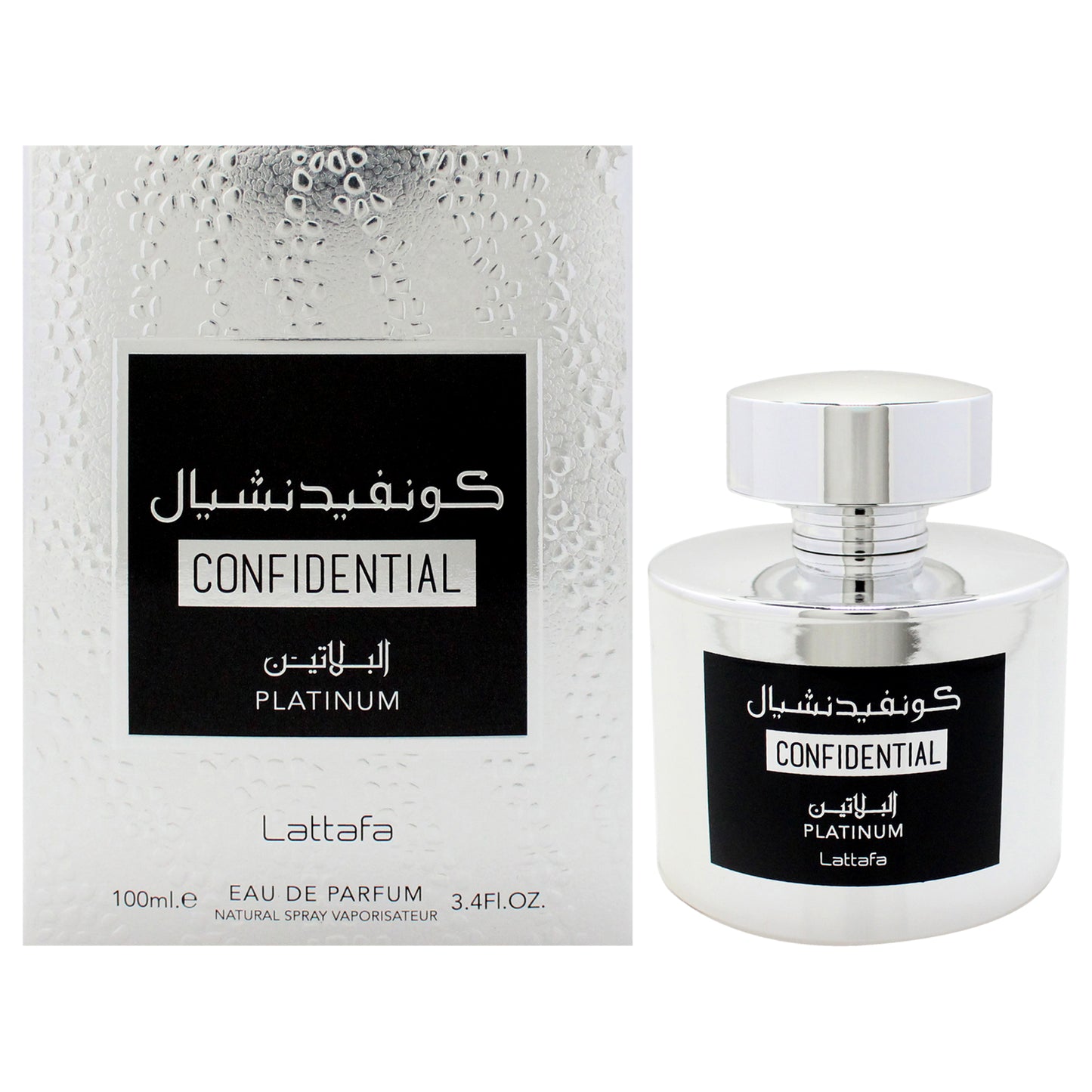 Confidential - Platinum 3.4 oz EDP Spray