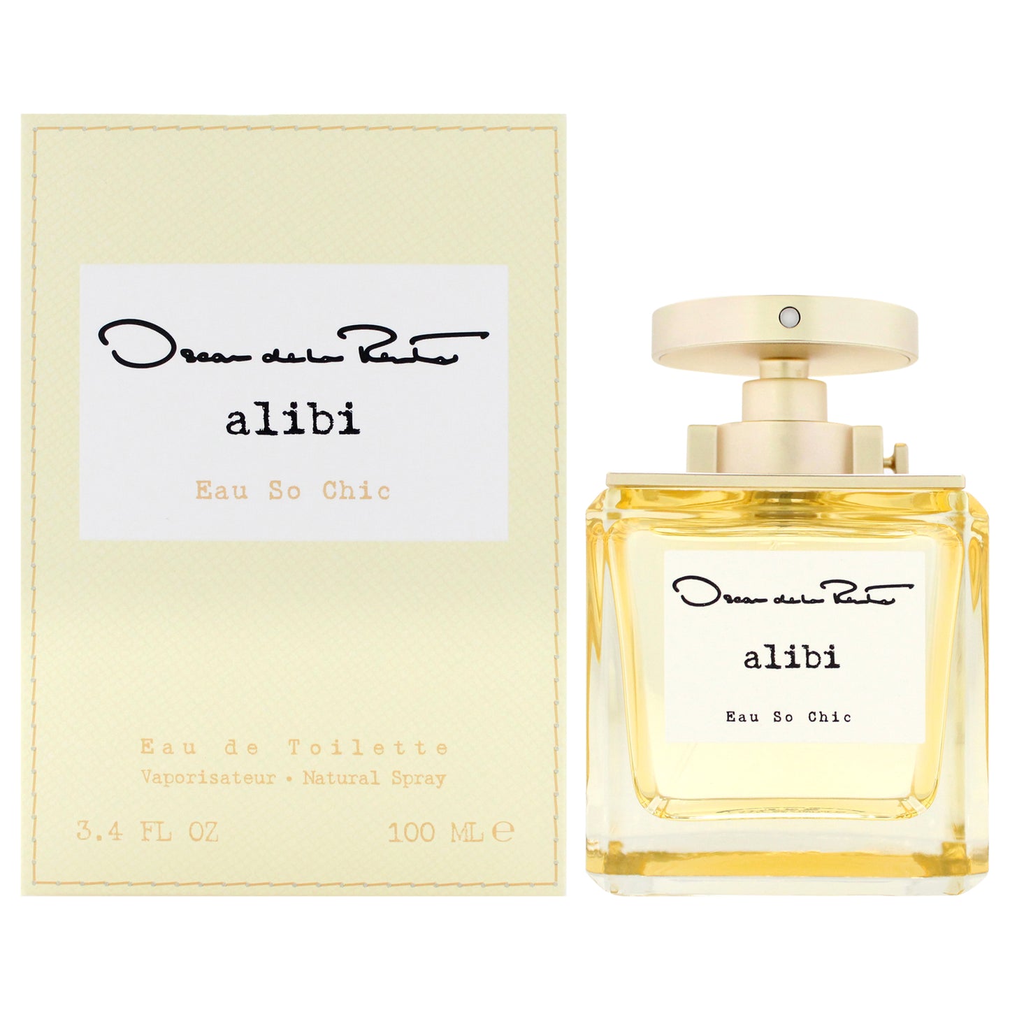 Alibi Eau So Chic by Oscar De La Renta for Women - 3.4 oz EDT Spray