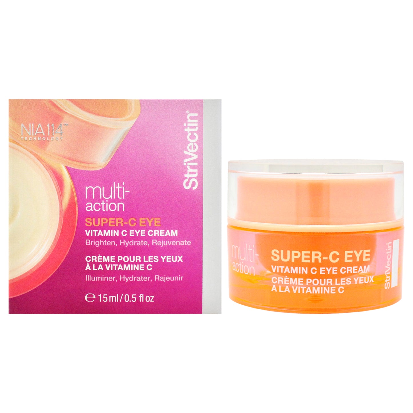 Multi-Action Super C Vitamin C Eye Cream by Strivectin for Women - 0.5 oz Cream