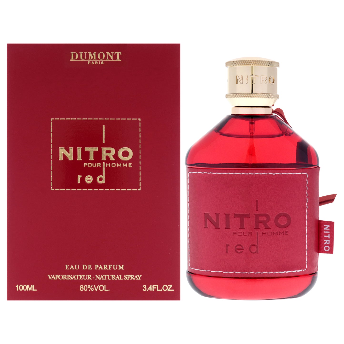 Nitro Red by Dumont for Men - 3.4 oz EDP Spray