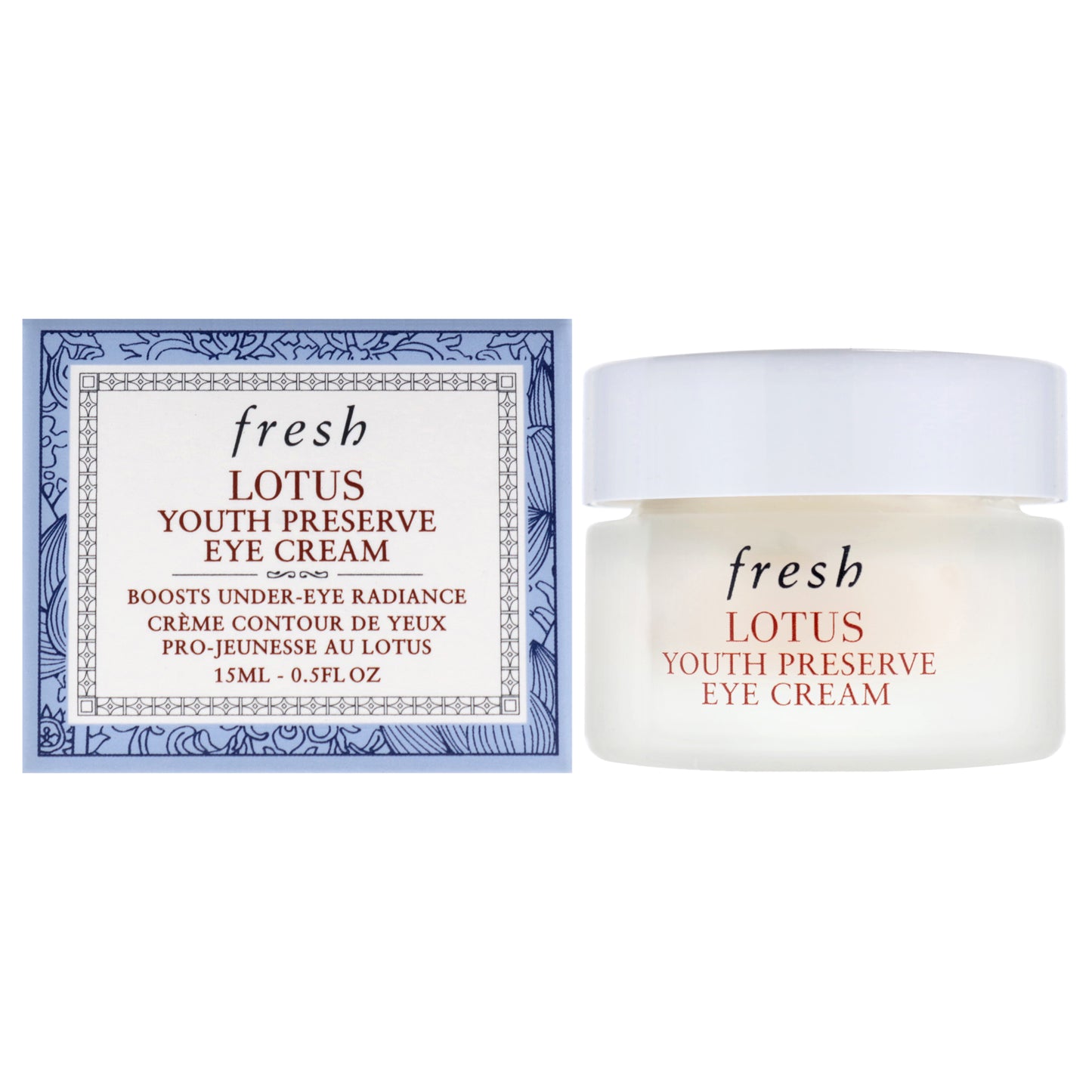 Lotus Youth Preserve Eye Cream by Fresh for Women - 0.5 oz Cream