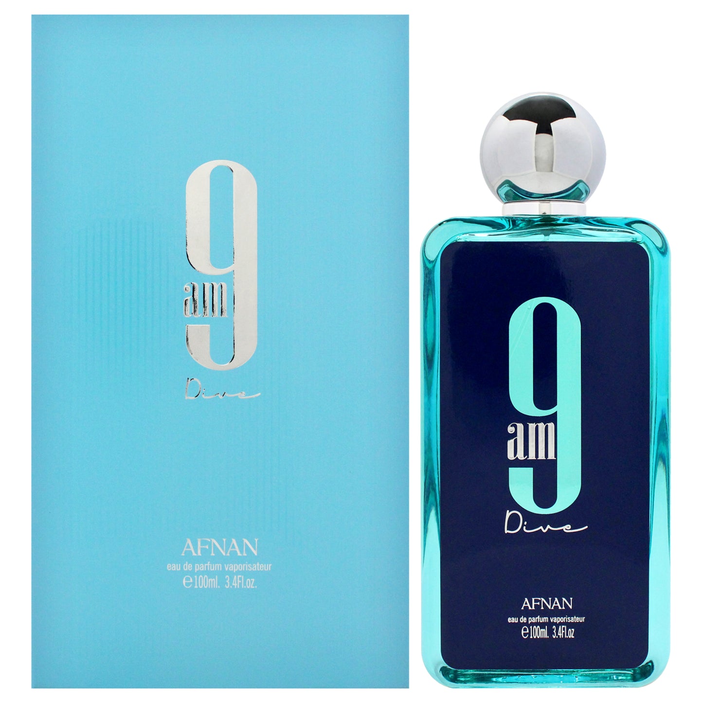 9 Collection - 9 AM Dive by Afnan for Unisex - 3.4 oz EDP Spray