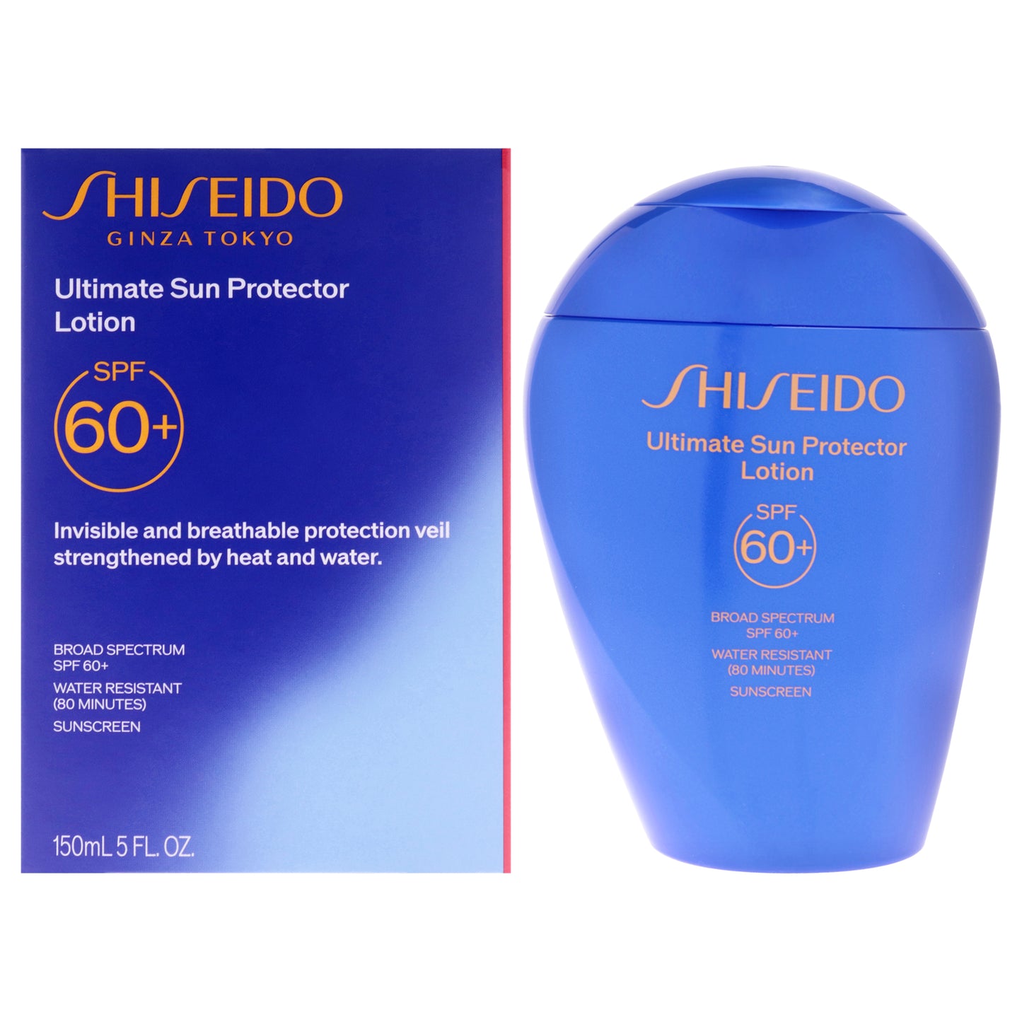 Ultimate Sun Protector Lotion SPF 60 Plus by Shiseido for Unisex - 5 oz Sunscreen