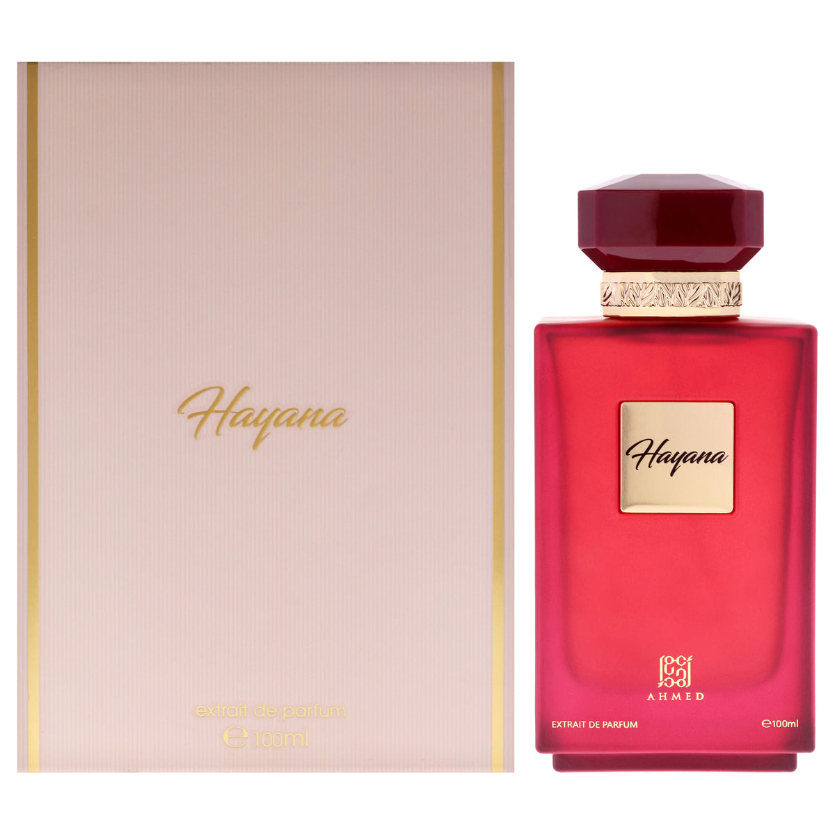 Hayana by Ahmed Al Maghribi for Unisex - 3.38 oz Extrait De Parfum Spray