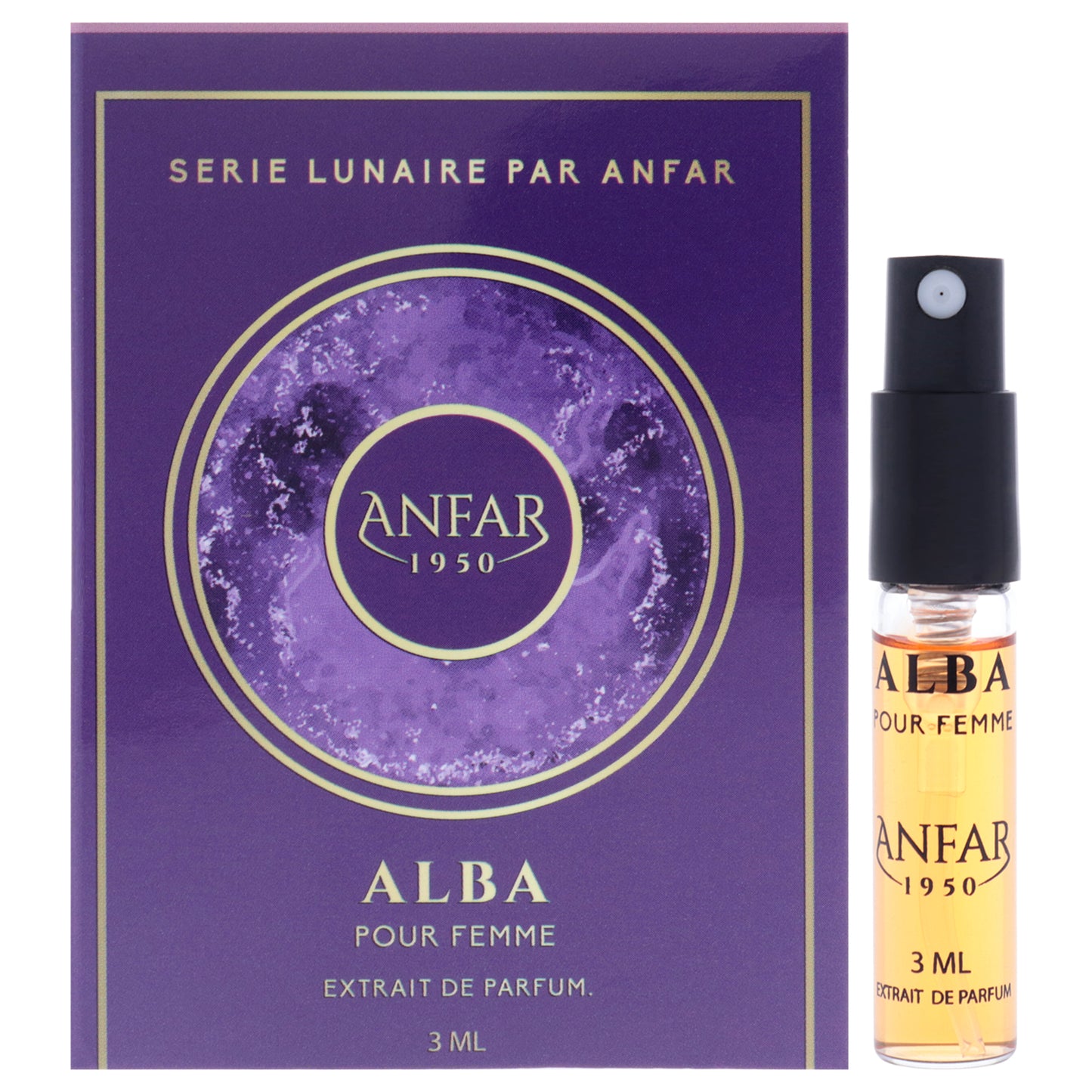 Lunaire Serie - Alba by Anfar for Women - 3 ml Extrait De Parfum Spray Vial