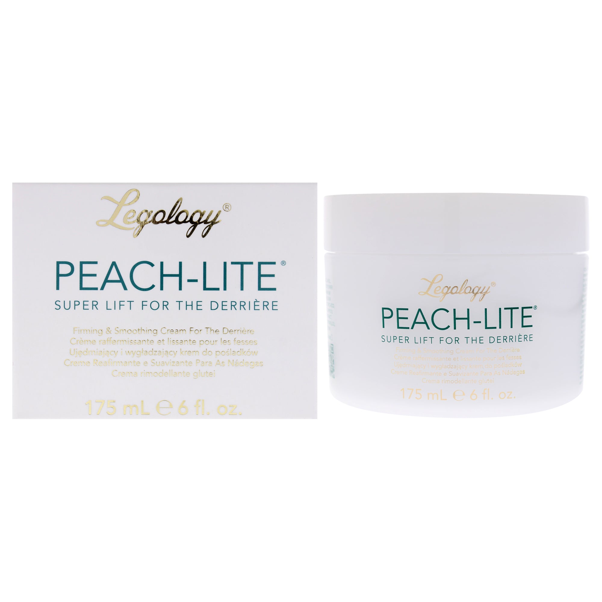 Peach-Lite Super Lift For The Derriere Cream by Legology for Women - 6 oz Cream