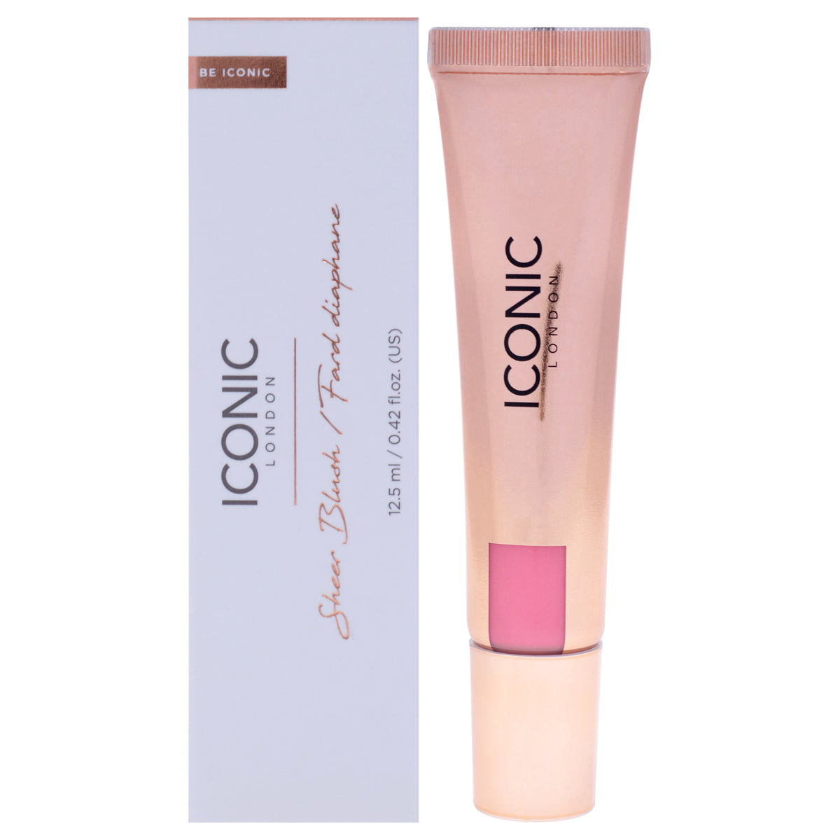 Sheer Cream Blush - Power Pink by Iconic London for Women - 0.42 oz Blush