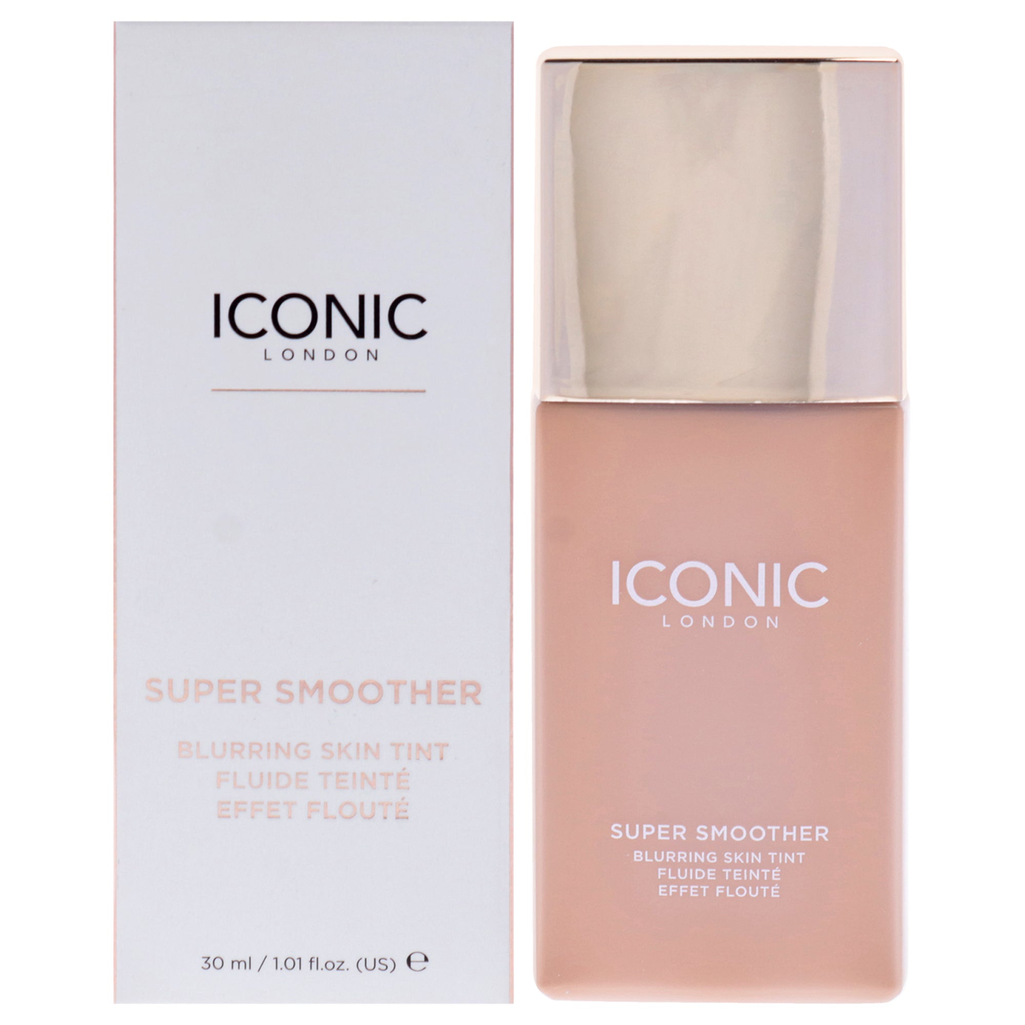 Super Smoother Blurring Skin Tint - Neutral Medium by Iconic London for Women - 1.01 oz Makeup