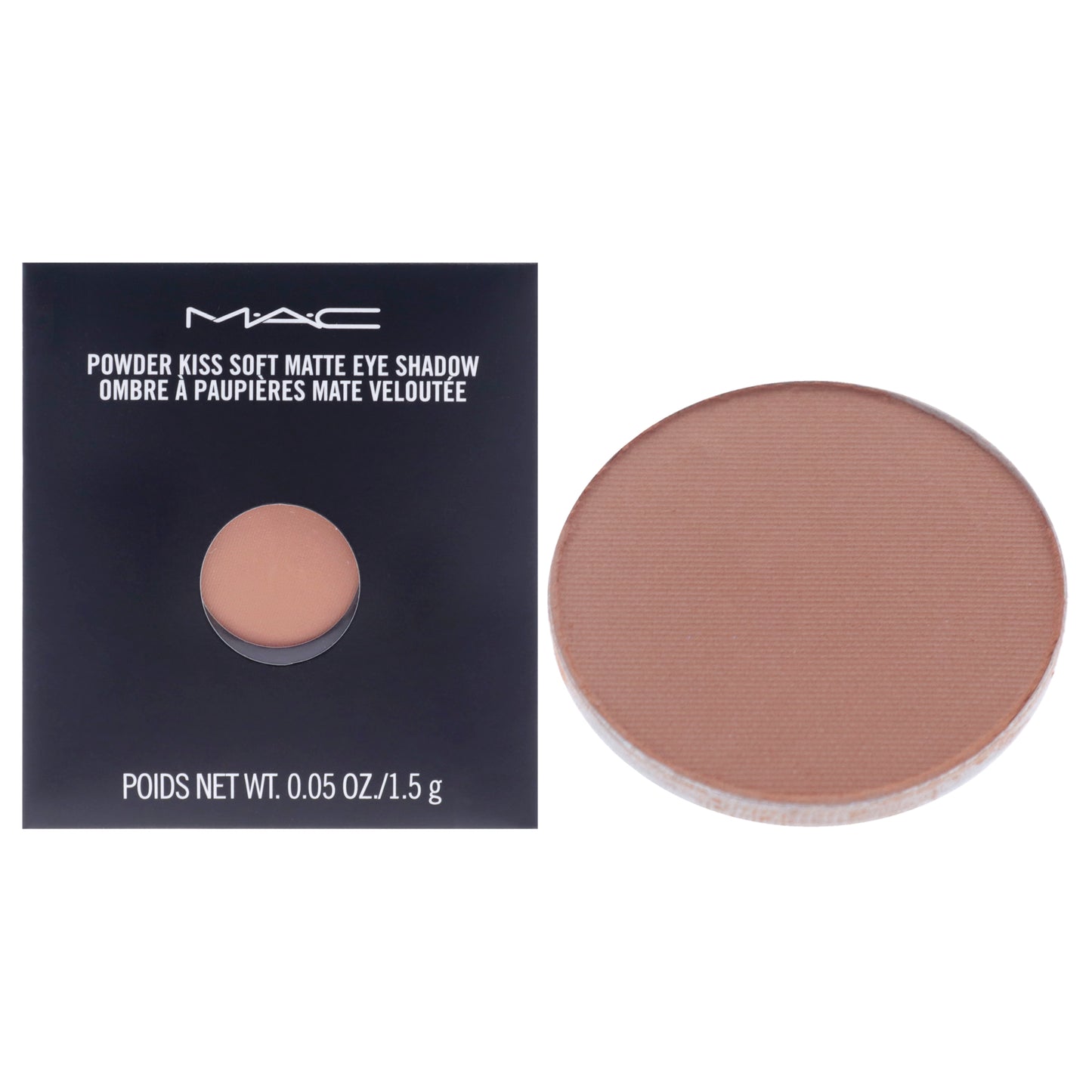 Powder Kiss Soft Matte Eyeshadow - What Clout! by MAC for Women - 0.05 oz Eye Shadow (Refill)