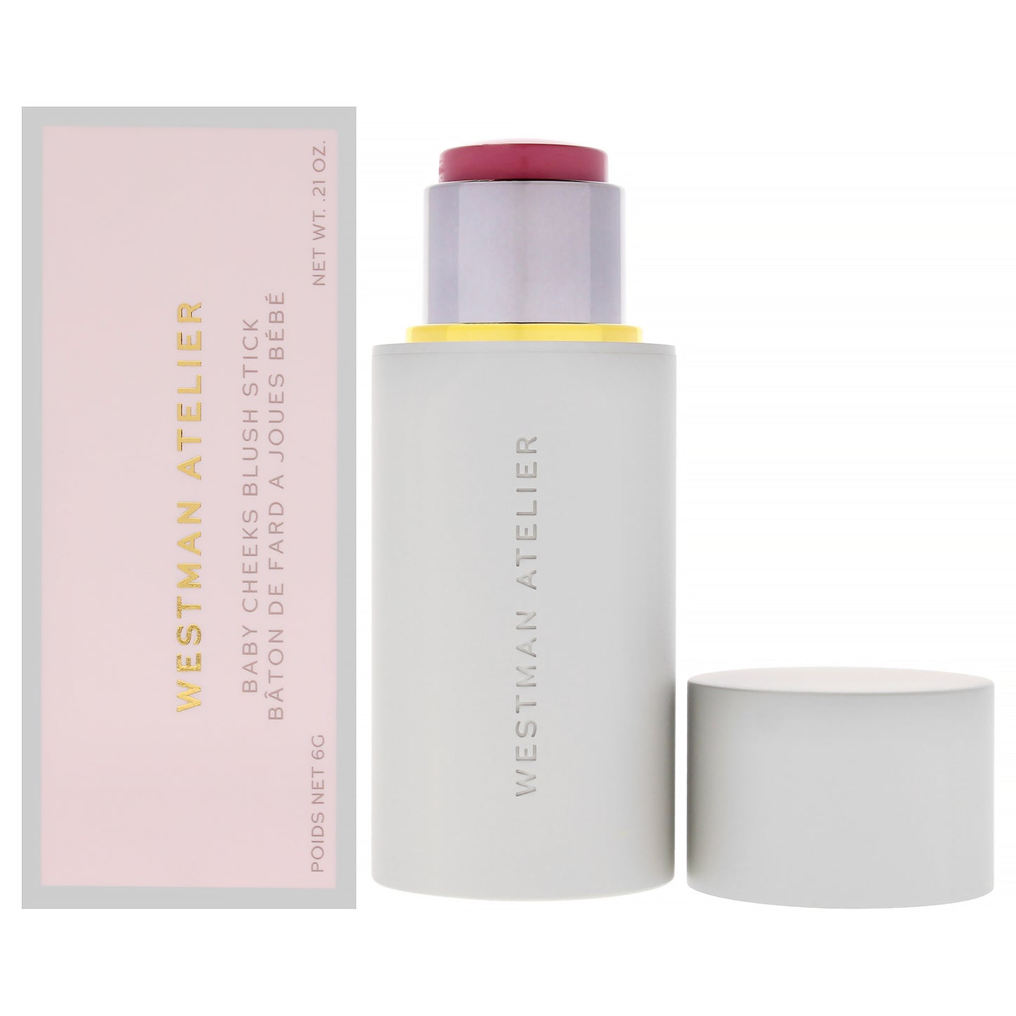Baby Cheeks Blush Stick - Dou Dou by Westman Atelier for Women - 0.21 oz Blush