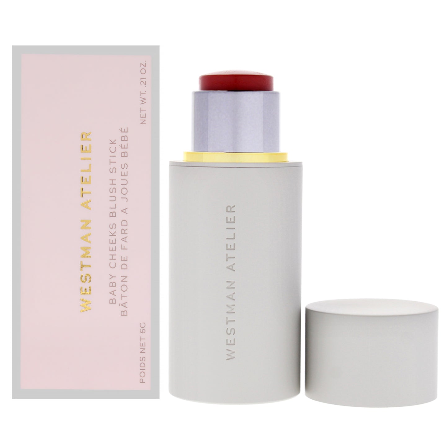 Baby Cheeks Blush Stick - Bichette by Westman Atelier for Women - 0.21 oz Blush