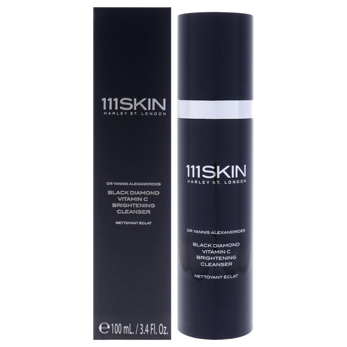 Black Diamond Vitamin C Brightening Cleanser by 111Skin for Unisex - 3.4 oz Cleanser