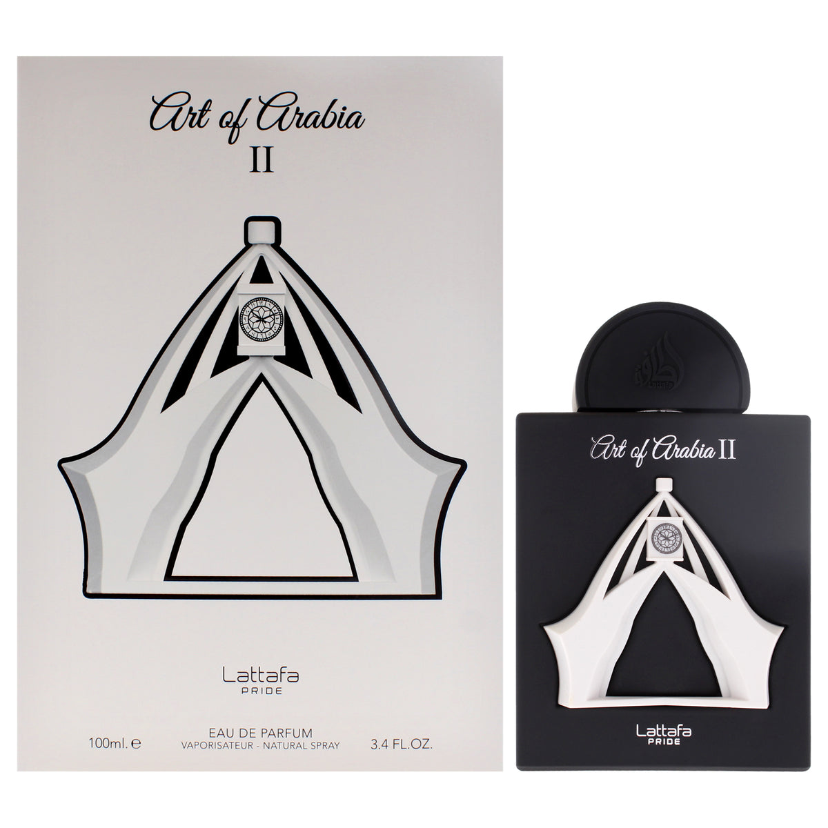 Pride - Art Of Arabia II by Lattafa for Unisex - 3.4 oz EDP Spray