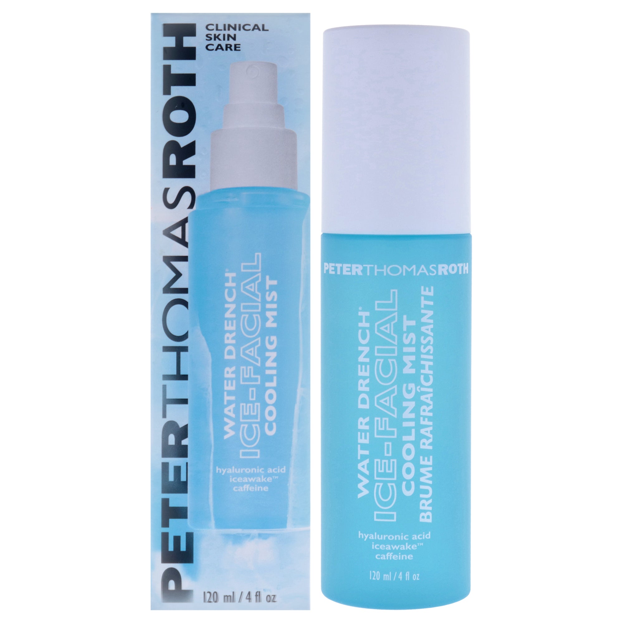 Water Drench Ice-Facial Cooling Mist by Peter Thomas Roth for Unisex - 4 oz Mist
