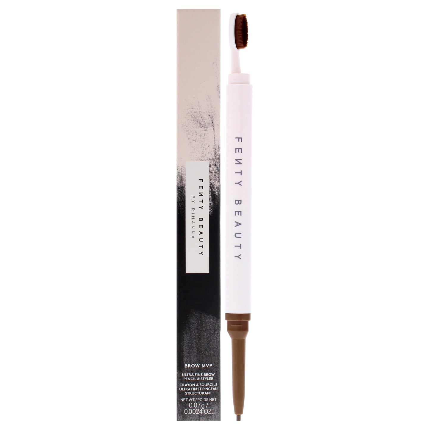 Brow MVP Ultra Fine Brow Pencil and Styler - Light Brown 0.002 oz Eyebrow Pencil