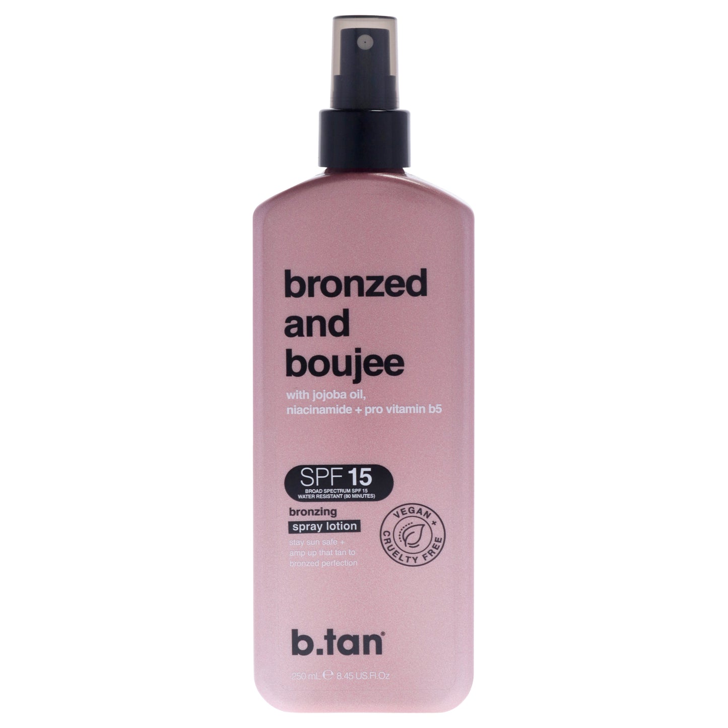 Bronzed and Boujee Spray Lotion SPF 15 8.45 oz Lotion
