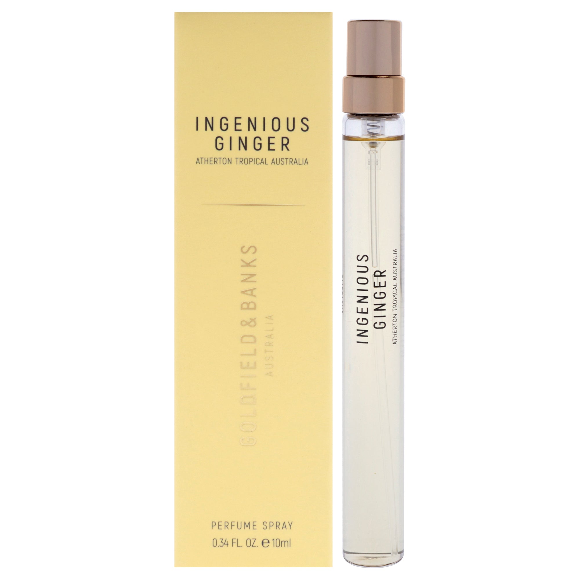 The Native Collection - Ingenious Ginger by Goldfield & Banks for Unisex - 0.34 oz EDP Spray