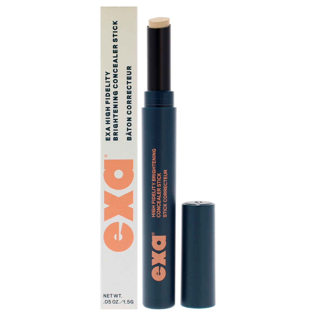 High Fidelity Brightening Concealer Stick - 072 Fair Light With Neutral Undertones by Exa for Women - 0.05 oz Concealer