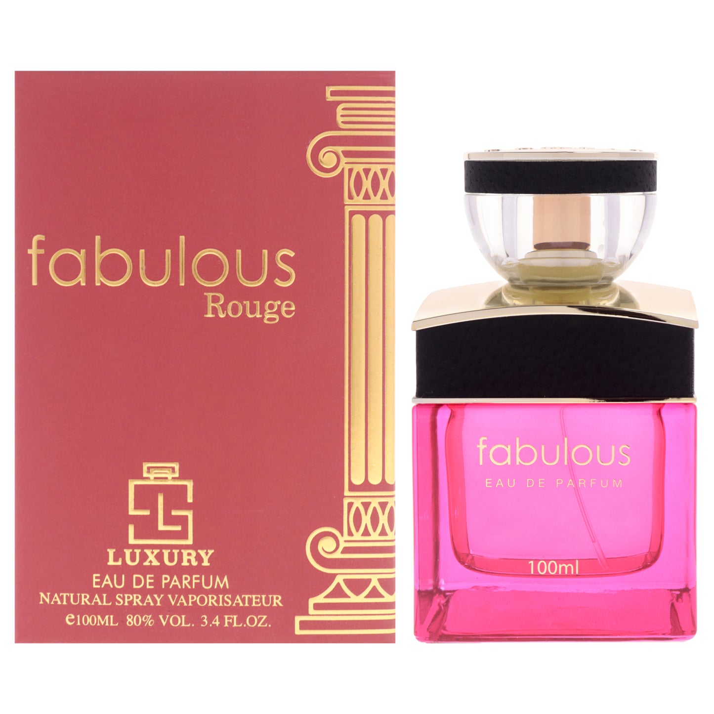 Luxury Collection - Fabulous Rouge by Khalis for Women - 3.4 oz EDP Spray