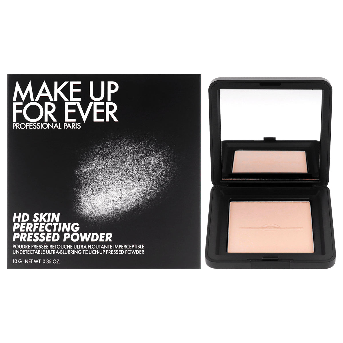 HD Skin Perfecting Pressed Powder - 1.1 Light by Make Up For Ever for Women - 0.35 oz Powder