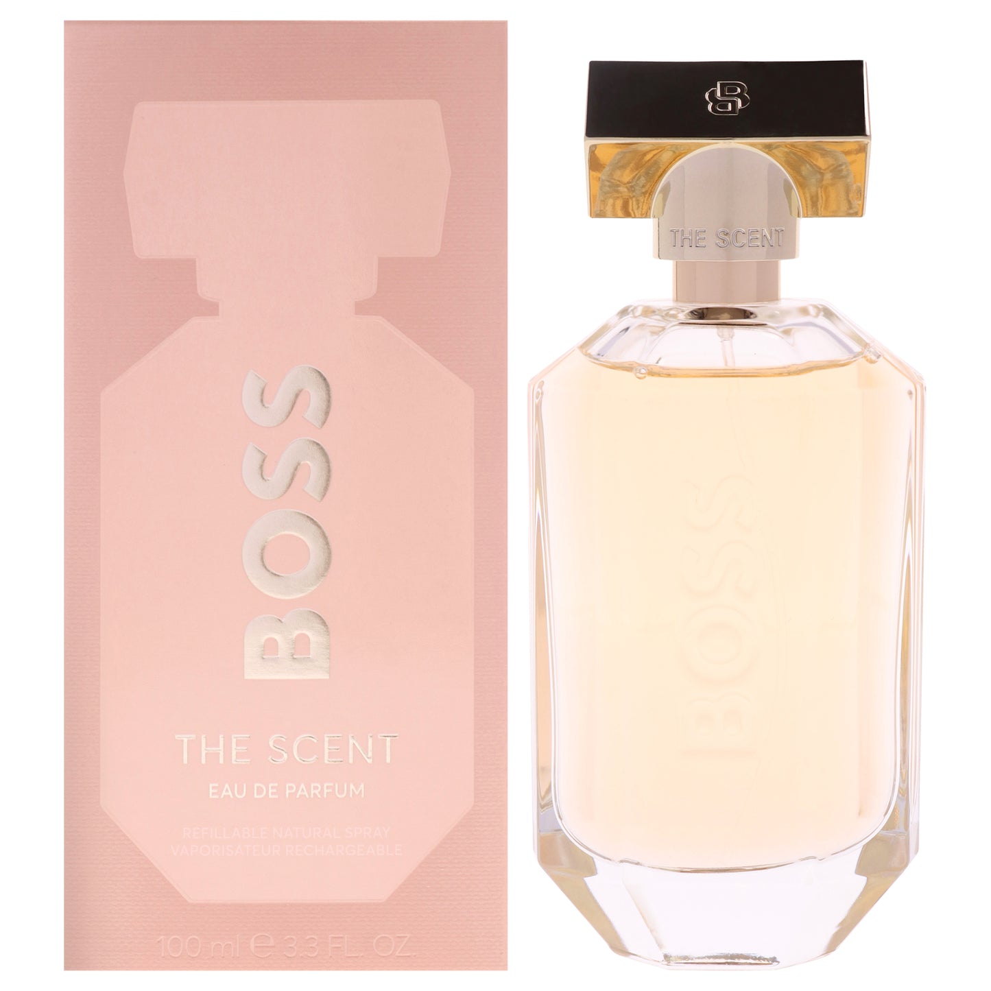 Boss The Scent by Hugo Boss for Women - 3.3 oz EDP Spray (Refillable)