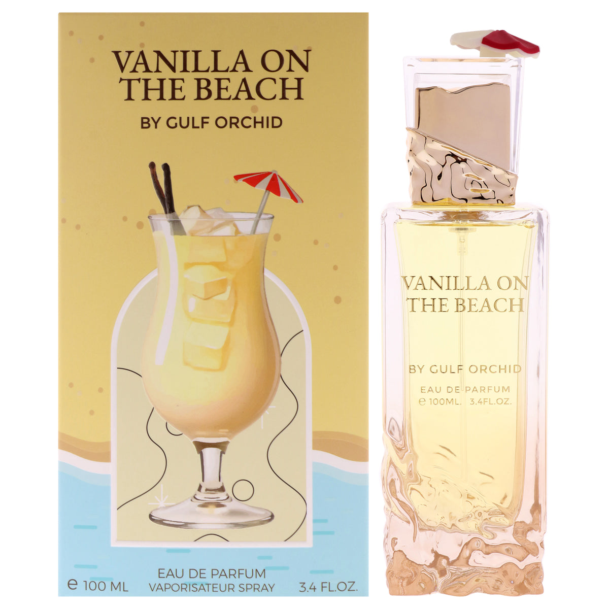 Vanilla On The Beach by Gulf Orchid for Unisex - 3.4 oz EDP Spray