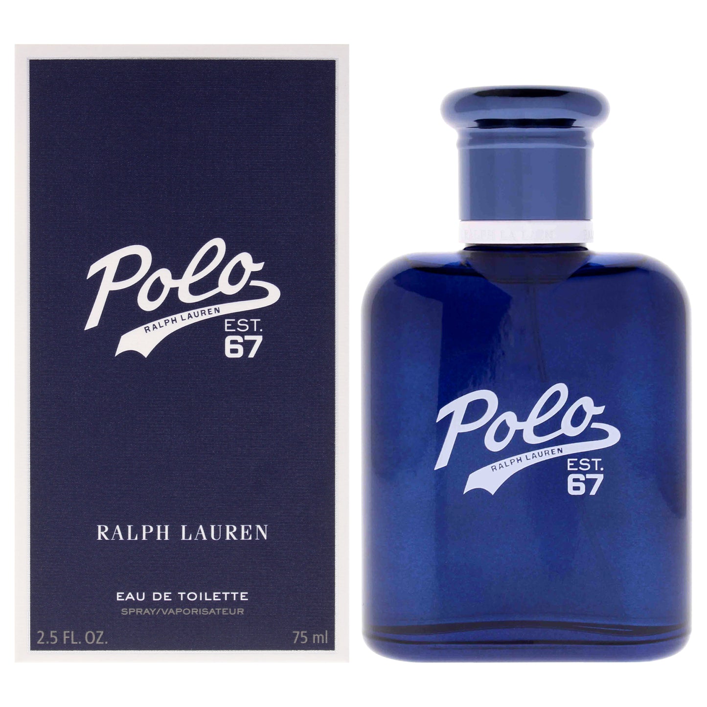 Polo 67 by Ralph Lauren for Men - 2.5 oz EDT Spray (Refillable)