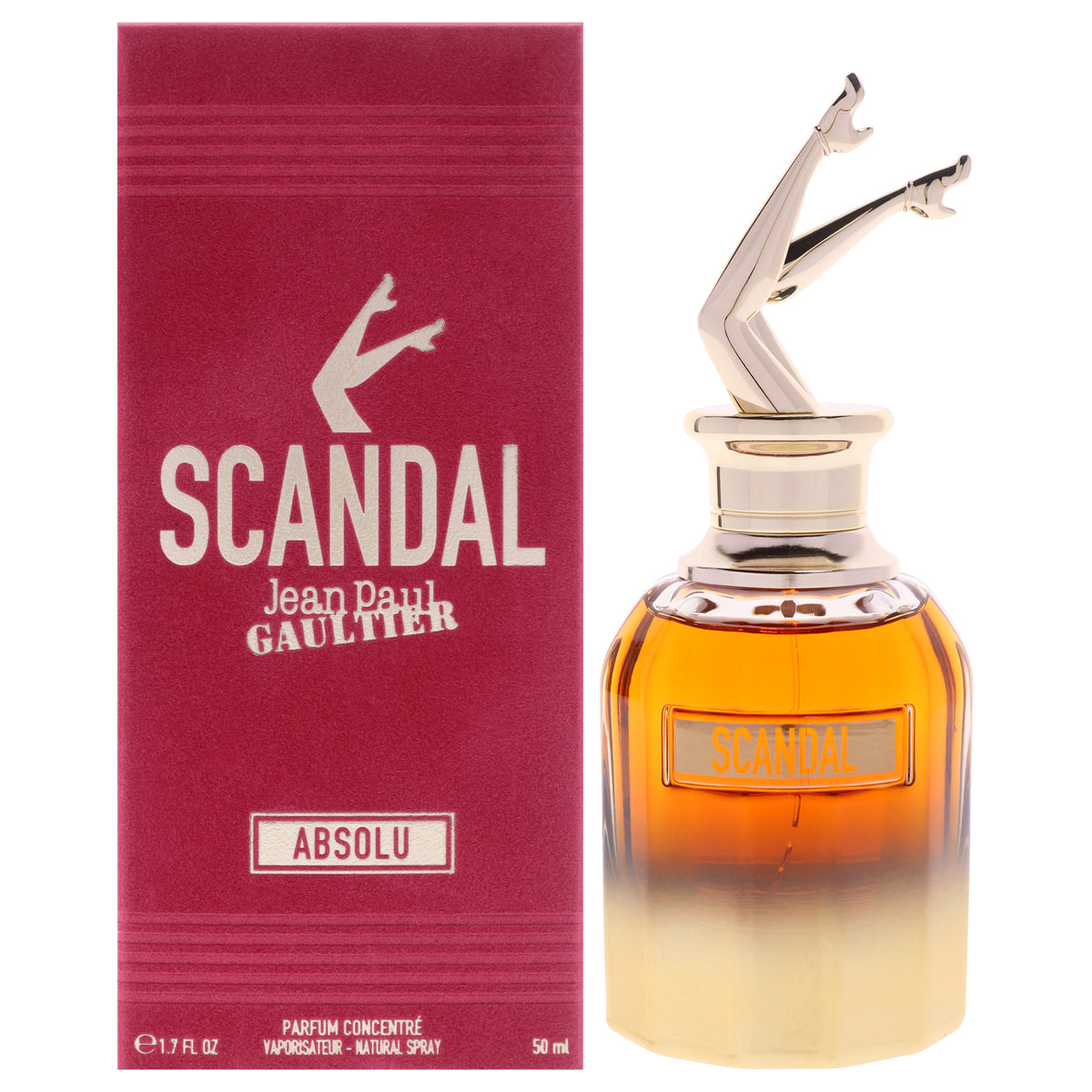 Scandal Absolu Concentre by Jean Paul Gaultier for Women - 1.7 oz Parfum Spray