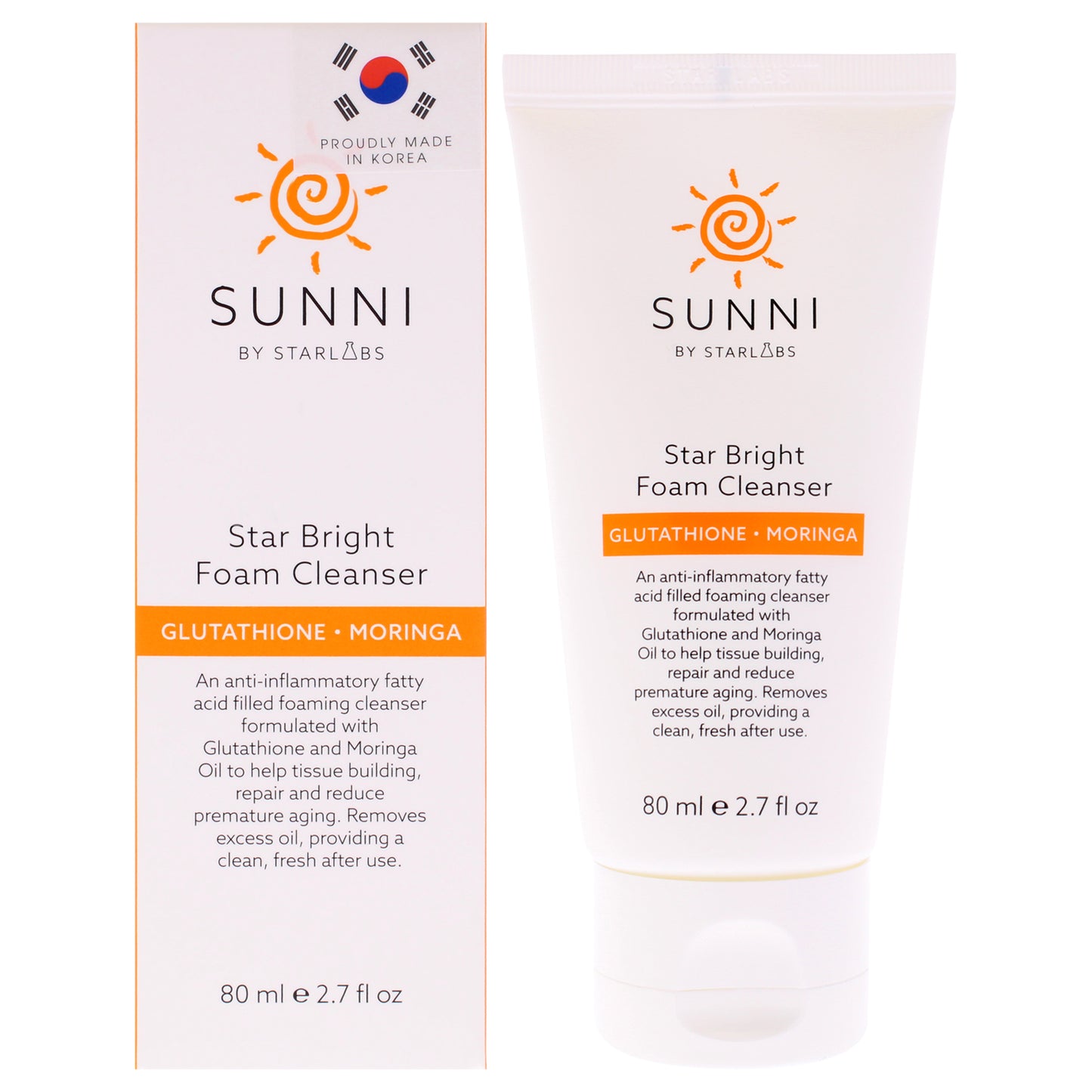 Star Bright Foam Cleanser 2.7 oz Cleanser