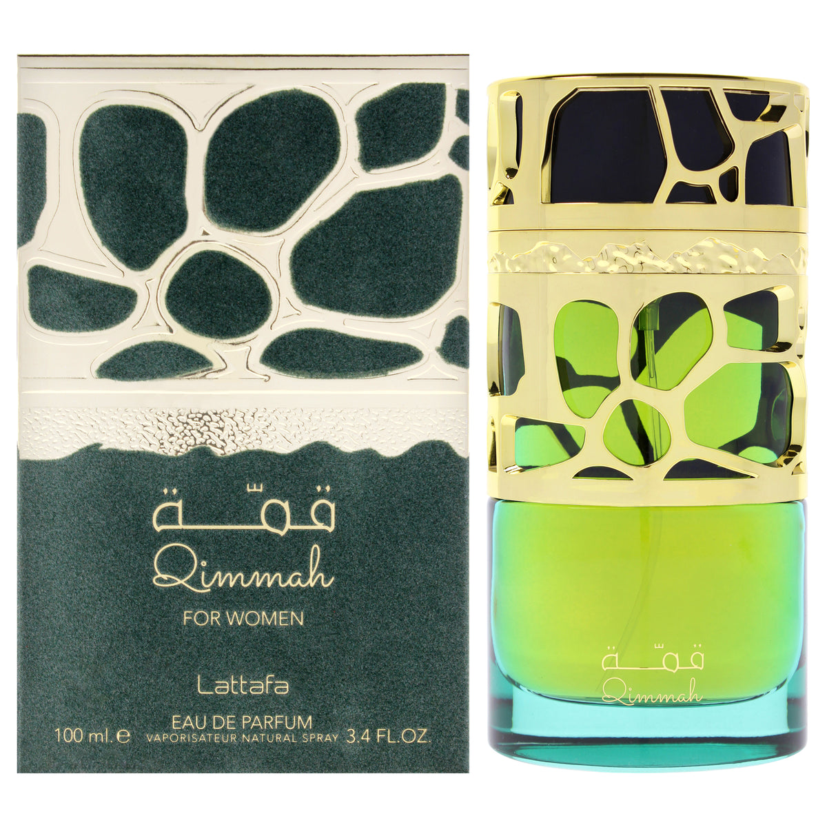 Qimmah by Lattafa for Women - 3.4 oz EDP Spray