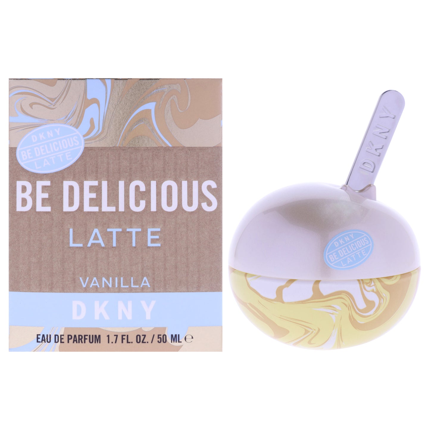 DKNY Be Delicious - Latte Vanilla by Donna Karan for Women - 1.7 oz EDP Spray