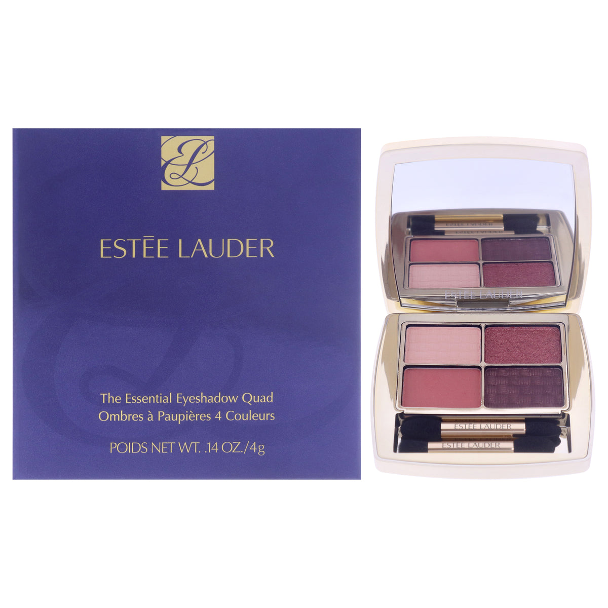 The Essential Eyeshadow Quad - Apres Spree by Estee Lauder for Women - 0.14 oz Eye Shadow