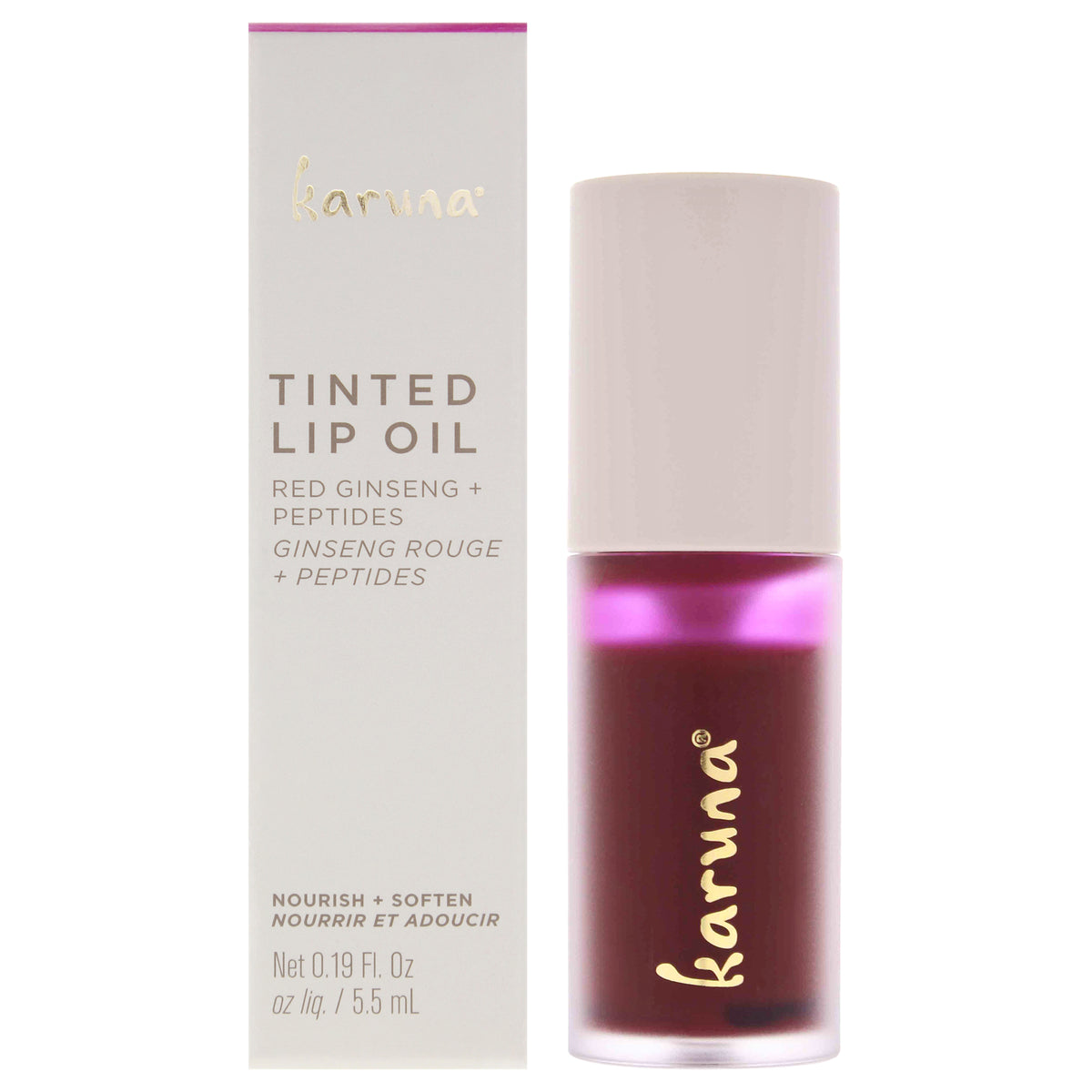 Tinted Lip Oil - Grow by Karuna for Women - 0.19 oz Lip Oil