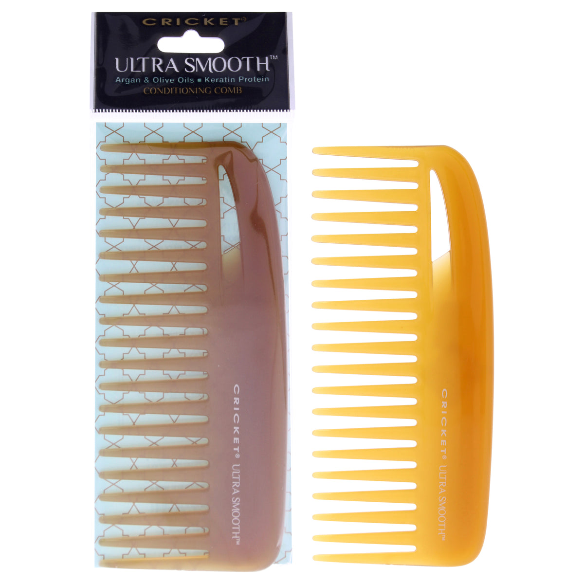 Ultra Smooth Argan and Olive Oils Conditioning Comb by Cricket for Unisex - 1 Pc Comb